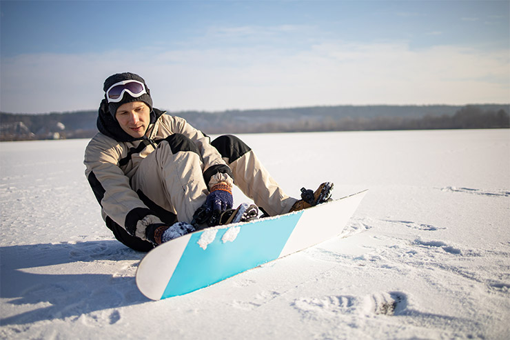 Težave s snowboard čevlji